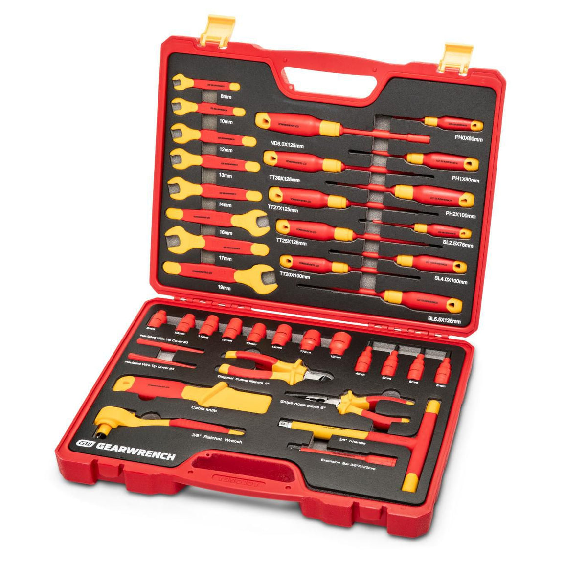Gearwrench GWVDE39 39 Piece VDE Insulated Tool Set