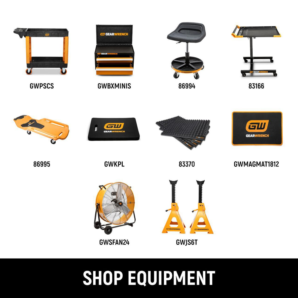 Gearwrench MEGAMOD1629 1629 Piece MEGAMOD Mechanics Tool Set in Premium Modular Foam Trays with Tool Storage & Shop Equipment