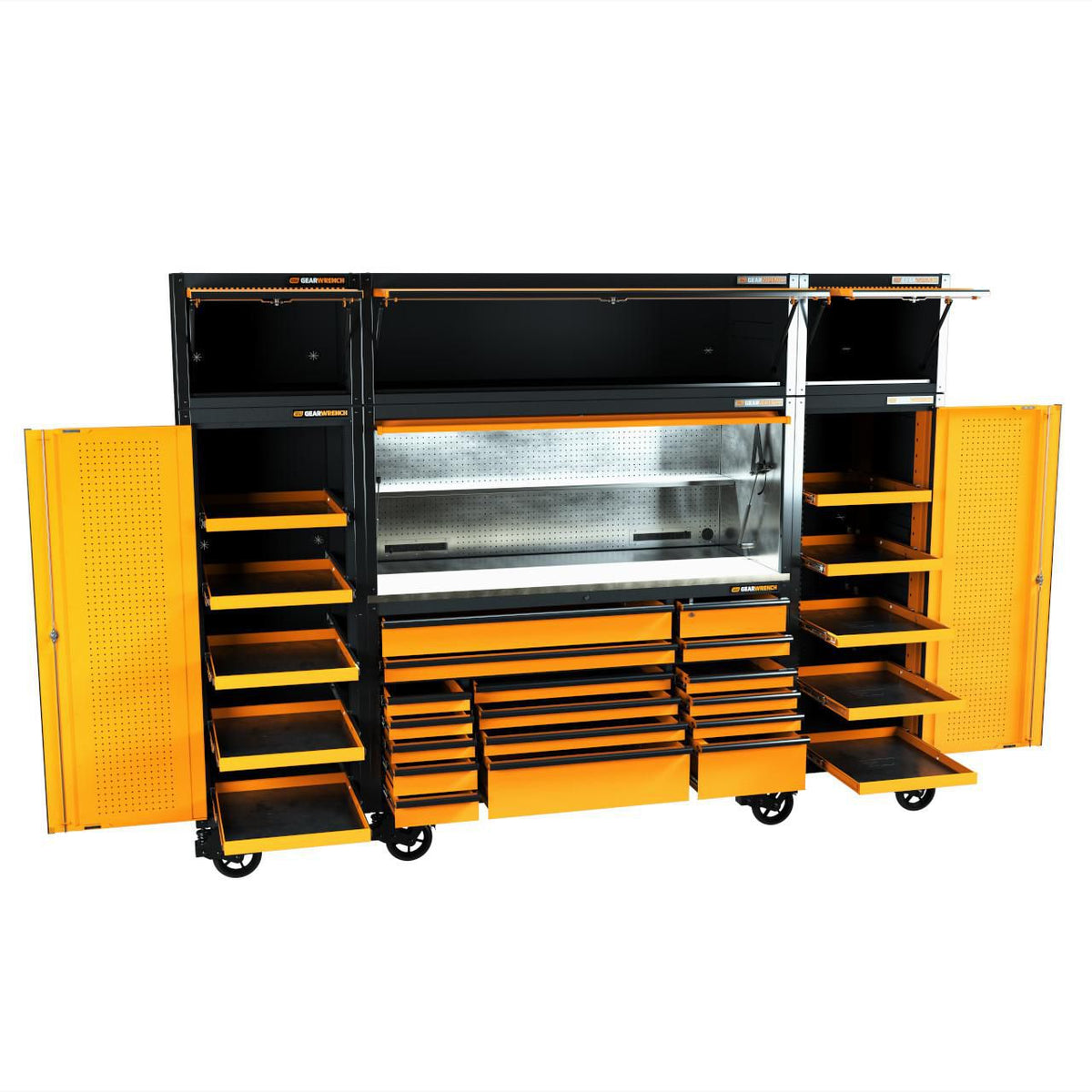 Gearwrench 83238HTC 72" x 30" Top Mount Hutch for Professional Mobile Workbench System