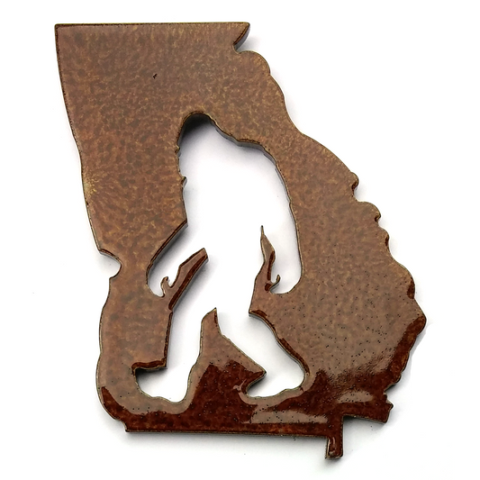 Paradise Clay PAR210 Georgia Bigfoot Magnet - Bigfoot Gift