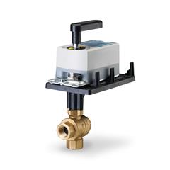 Siemens 171A-10350 599 SERIES 3-WAY, 1/2", 0.4 CV BALL VALVE, 3-POS FLOAT, NSR ACTUATOR