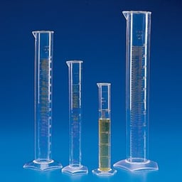 Globe Scientific 601570 Graduated Cylinder PMP (TPX) Molded Graduations 10mL
