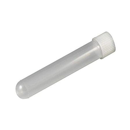 Globe Scientific 110442 Test Tube 12 x 75mm (5mL) PP 250/Oriented Box 8 Boxes/Unit