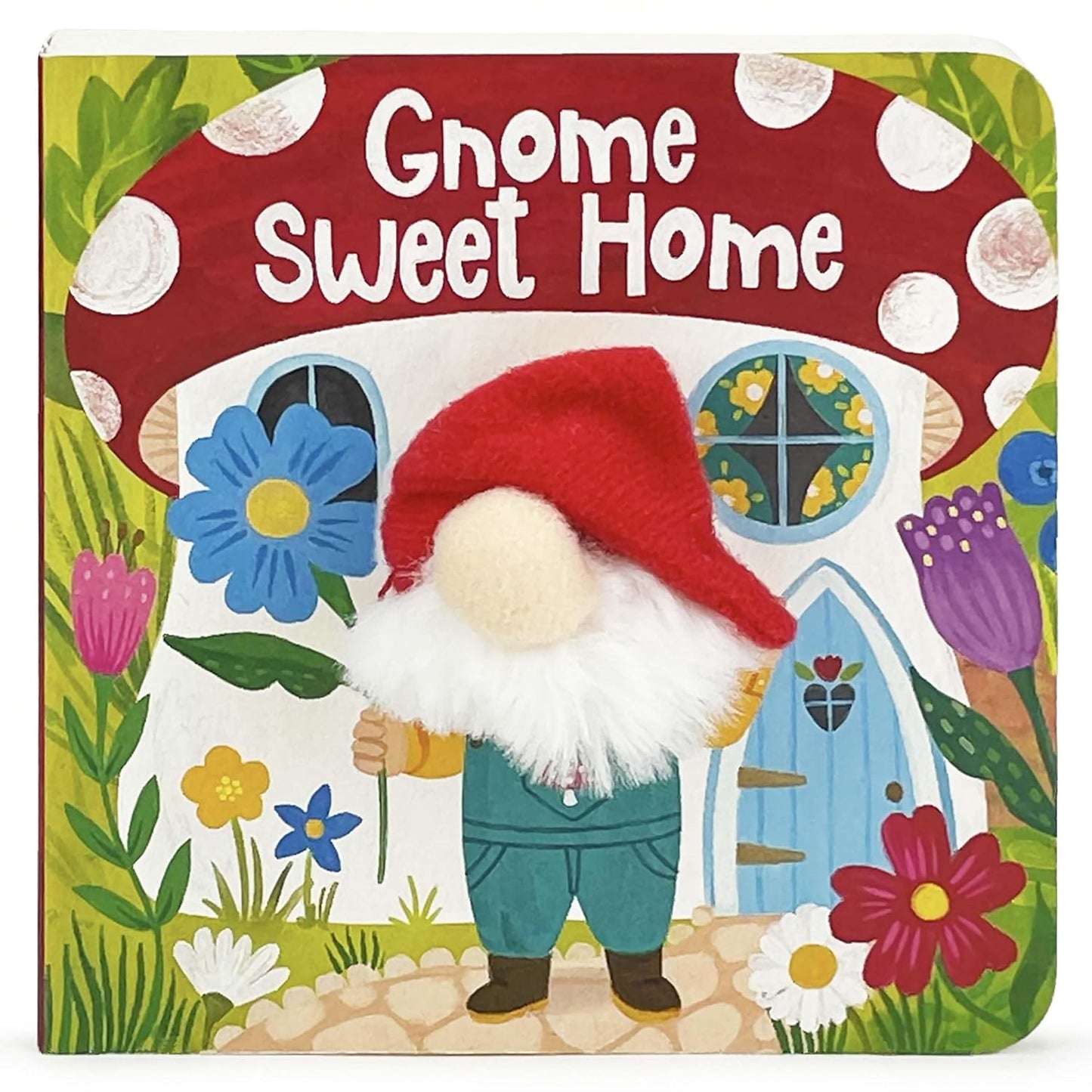 Paradise Clay CDP010 Gnome Sweet Home - Finger Puppet Book
