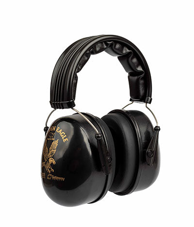 Gateway Safety 957101 Golden Eagle Earmuffs - Military-Grade Hearing Protection, Up to 29 NRR