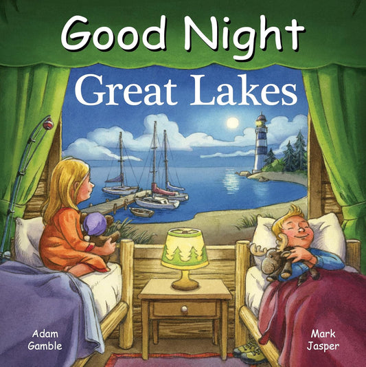 Paradise Clay RAN689 Good Night Great Lakes - Board Book