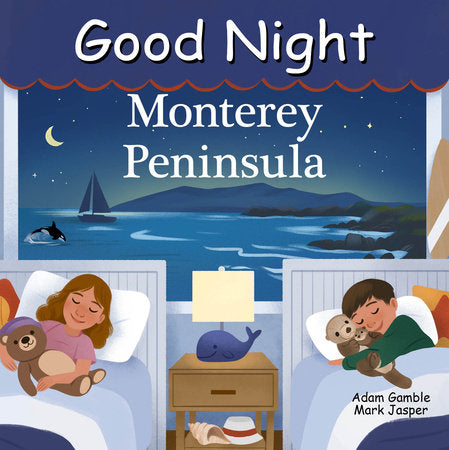 Paradise Clay PGN549 Good Night Monterey Peninsula - Board Book