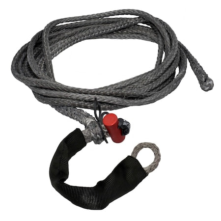 Fusion Tools 20-0438025 7/16" x 25' LockJaw Synthetic Winch Line w/ Integrated Shackle 7,400 lbs WLL