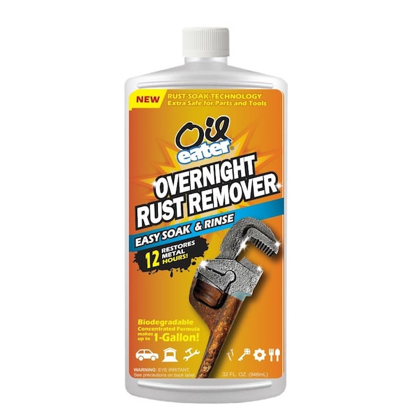 Oil Eater AOR3233601 32oz Overnight Rust Remover Soak