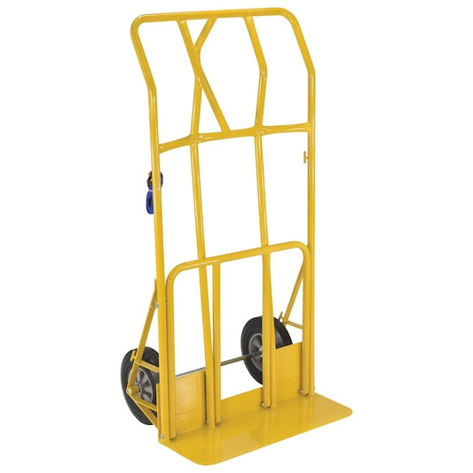 Vestil HTWL-800-HR Wide Load Hand Truck 800 lb Hard Rubber Casters 26 x 25 x 52