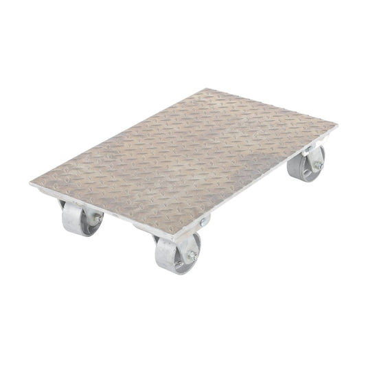 Vestil PDA-1627-C-S Aluminum Plate Dolly With Steel Wheels