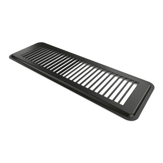 Flair FLAIRGRILL410B 4x10 Cast Iron Black Smart Vent Cover