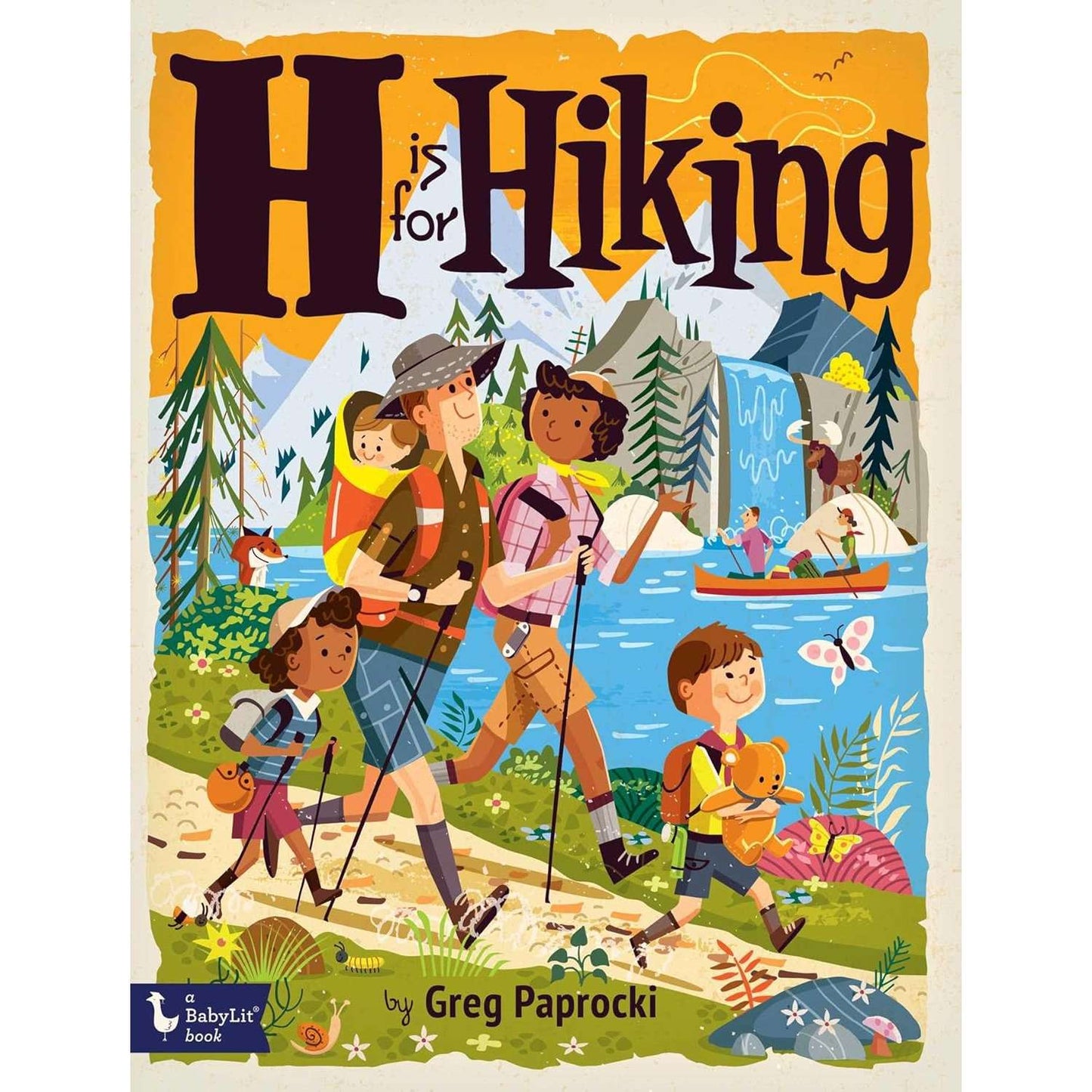 Paradise Clay GSP049 H is For Hiking - Board Book