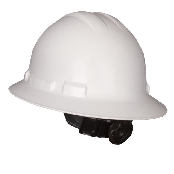 Cordova Safety H36R1 Ratchet, 6-Point, Duo Safety™, Hard Hat, Full Brim, White