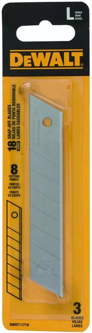 Dewalt DWHT11719 18Mm Snap-Off Blades (3 Pk)