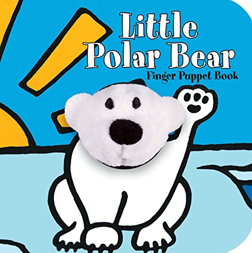 Paradise Clay HCB020 Little Polar Bear - Finger Puppet Book