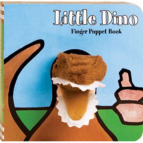 Paradise Clay HCB021 Little Dino - Finger Puppet Book