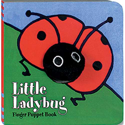 Paradise Clay HCB025 Little Ladybug - Finger Puppet Book