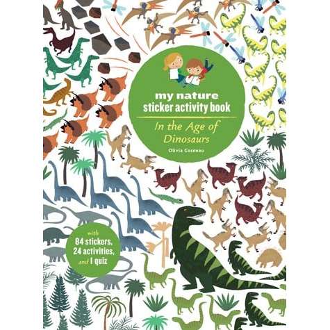 Paradise Clay HCB054 My Nature Sticker Activity Book: In the Age of Dinosaurs - Book