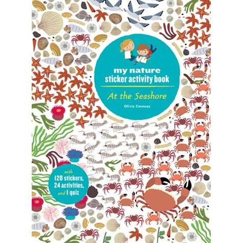 Paradise Clay HCB055 My Nature Sticker Activity Book: At the Seashore - Book