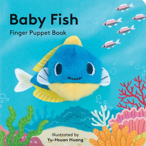 Paradise Clay HCB076 Baby Fish - Finger Puppet Book