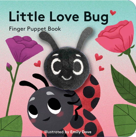 Paradise Clay HCB120 Little Love Bug - Finger Puppet Book