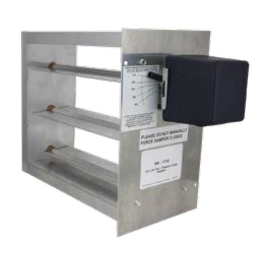 iO HVAC Controls HD-2212-PO 22 X 12 Two-Position Zone Damper - Powered Open