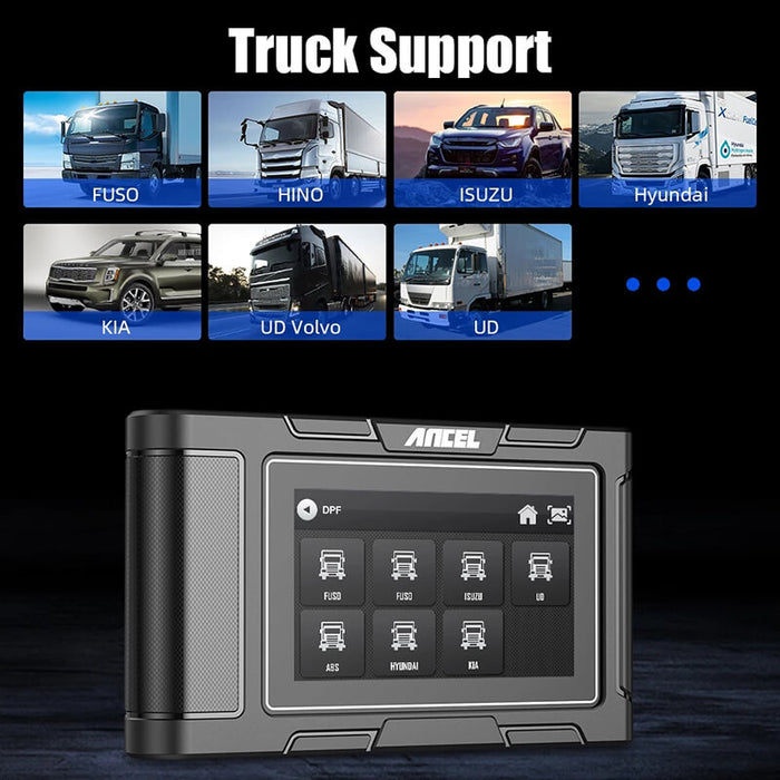 Ancel HD3200 All-System Heavy Duty Truck & OBD2 Diagnostic Scanner