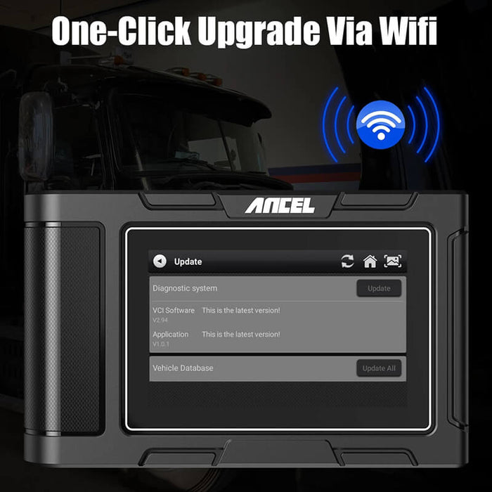 Ancel HD3200 All-System Heavy Duty Truck & OBD2 Diagnostic Scanner