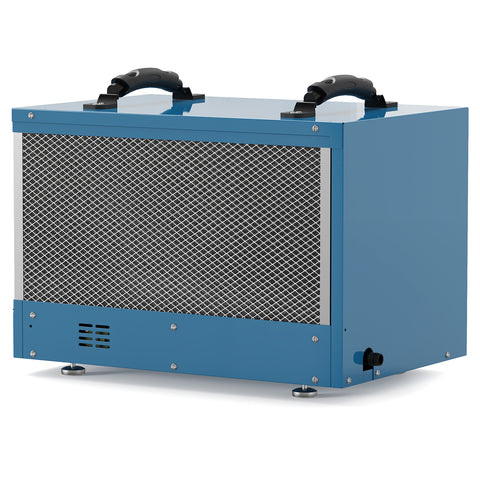 AlorAir Sentinel HD55 Commercial Dehumidifiers for Basements with Drain House, Blue