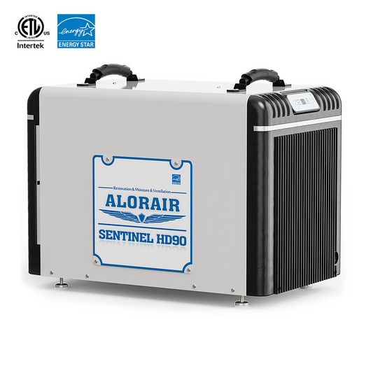 AlorAir 198 Pints Commercial Dehumidifier for Crawl Space, Basement, Attic, Automatical Humidity Control