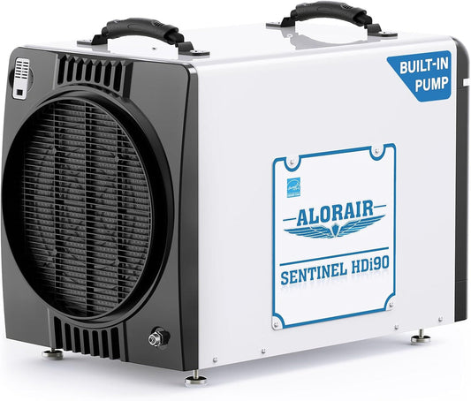 AlorAir 198 Pints Commercial Dehumidifiers for Basements/Crawlspace Sentinel HDi90(Duct)