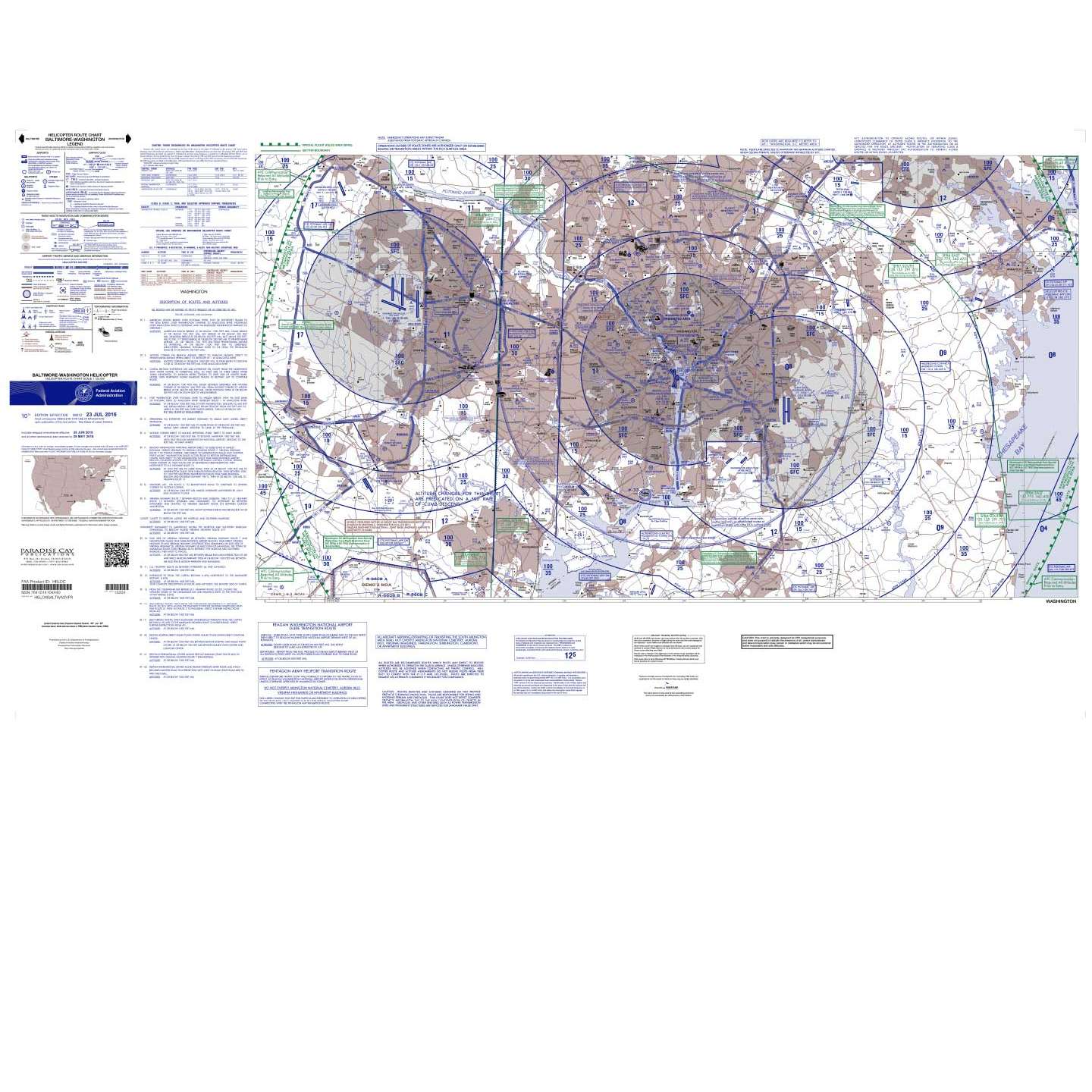 Paradise Clay FAAHELDC FAA Chart: VFR Helicopter BALTIMORE/WASHINGTON