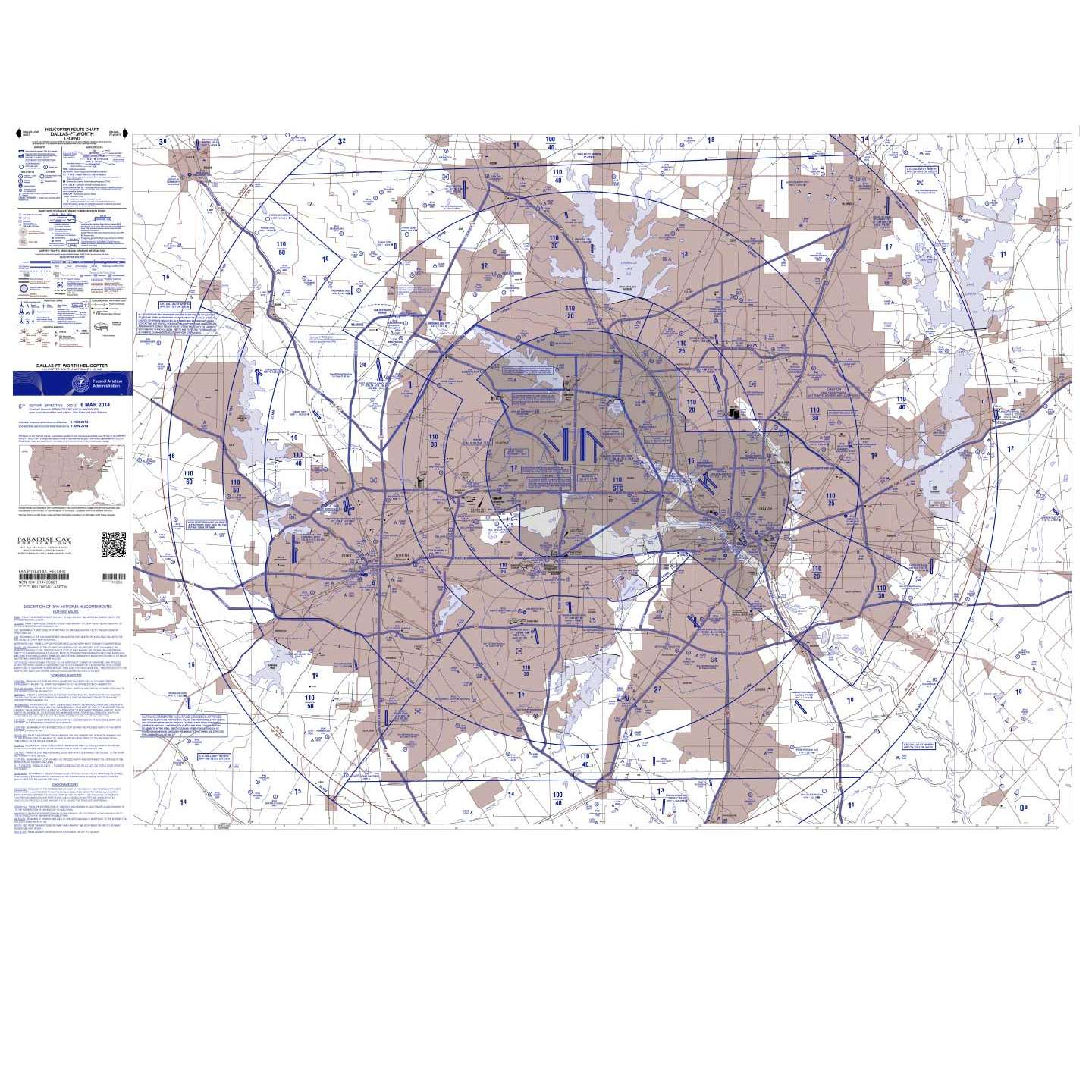 Paradise Clay FAAHELDFW FAA Chart: VFR Helicopter DALLAS/FT WORTH