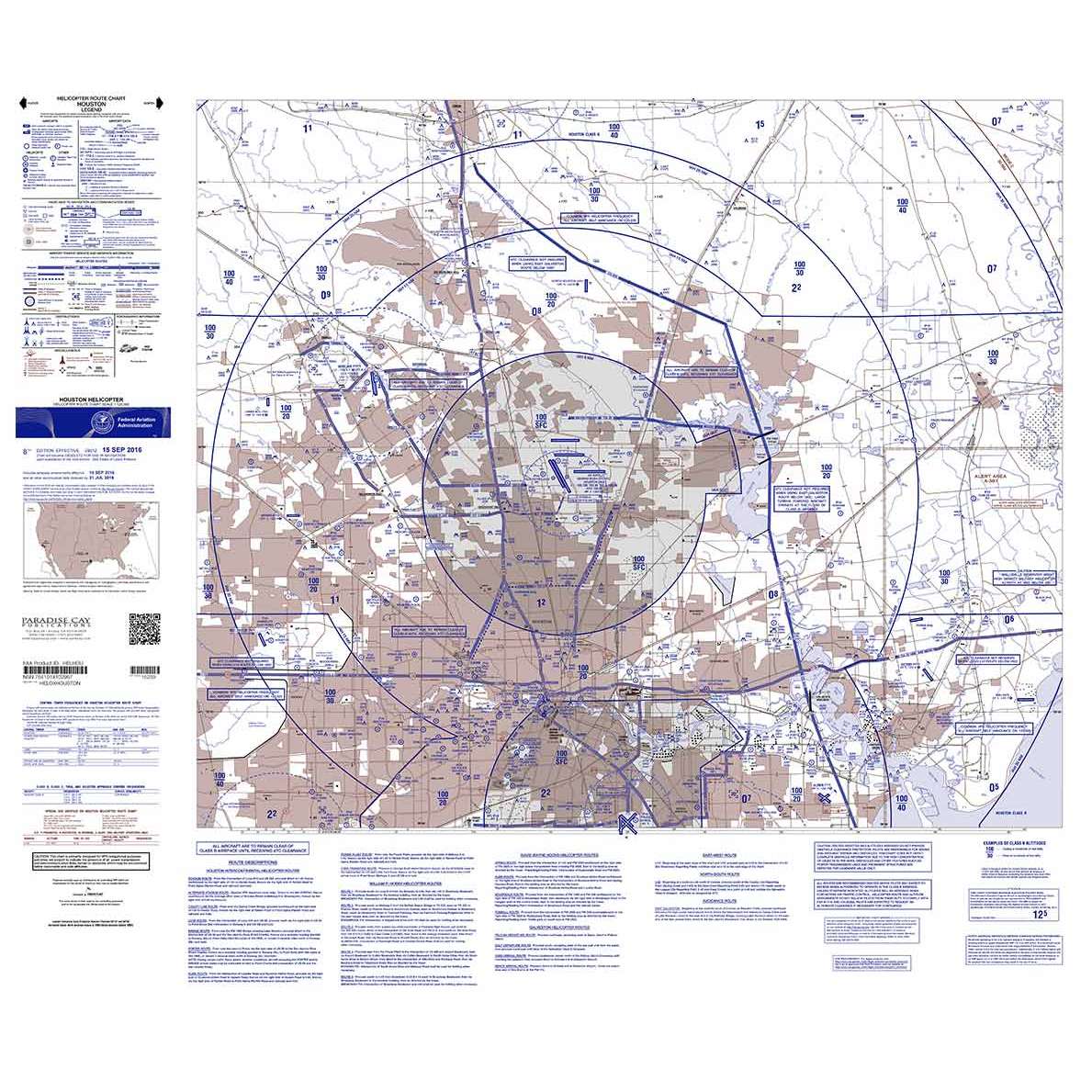 Paradise Clay FAAHELHOU FAA Chart: VFR Helicopter HOUSTON