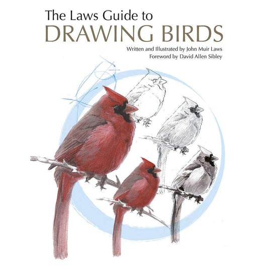 Paradise Clay HEY010 The Laws Guide to Drawing Birds - Book