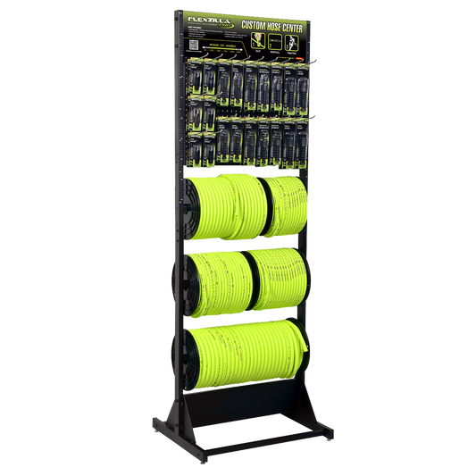 FlexZilla HFZBRP1 Pro Custom Hose Center with Hose and Reusable Fittings
