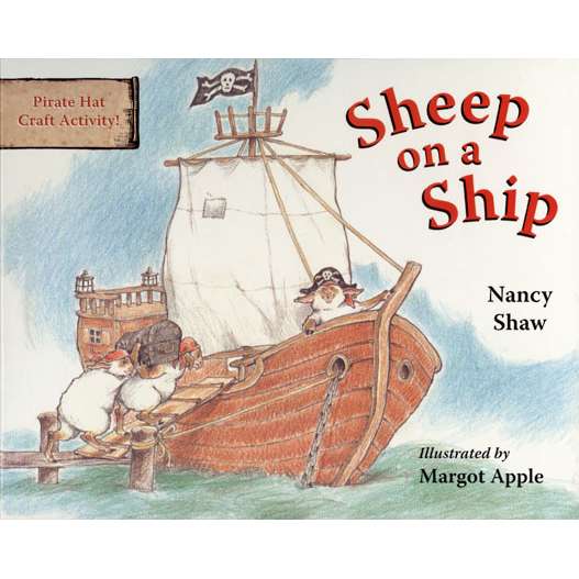 Paradise Clay HMC062 Sheep on a Ship: Board Book - Book