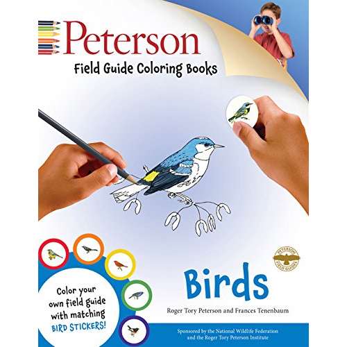 Paradise Clay HMC326 Peterson Field Guide Coloring Books: Birds - Book