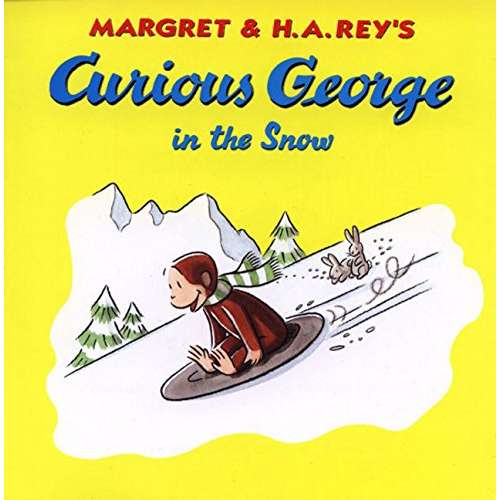 Paradise Clay HMC332 Curious George in the Snow - Book