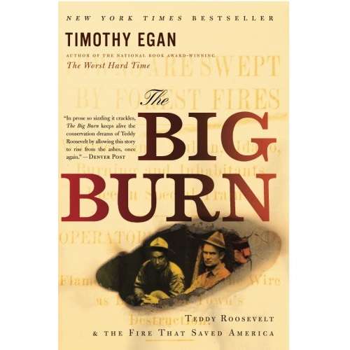 Paradise Clay HMC340 The Big Burn: Teddy Roosevelt and the Fire that Saved America - Book