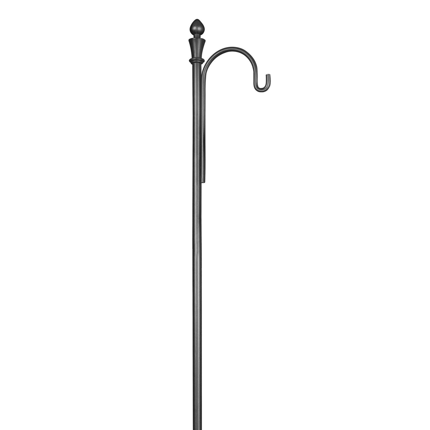 Feit Electric HOOK/48/1/BLK 4 ft. Black Adjustable Shepherd's Hook