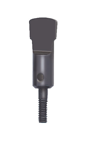Foredom HP10171 Anvil Point, Ball Nose 3/32 (2.35mm), Plated - Black Oxide