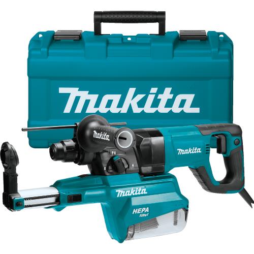 Makita HR2661 1" SDS‘PLUS AVT® Rotary Hammer, w/ HEPA Dust Extractor (D‘handle)