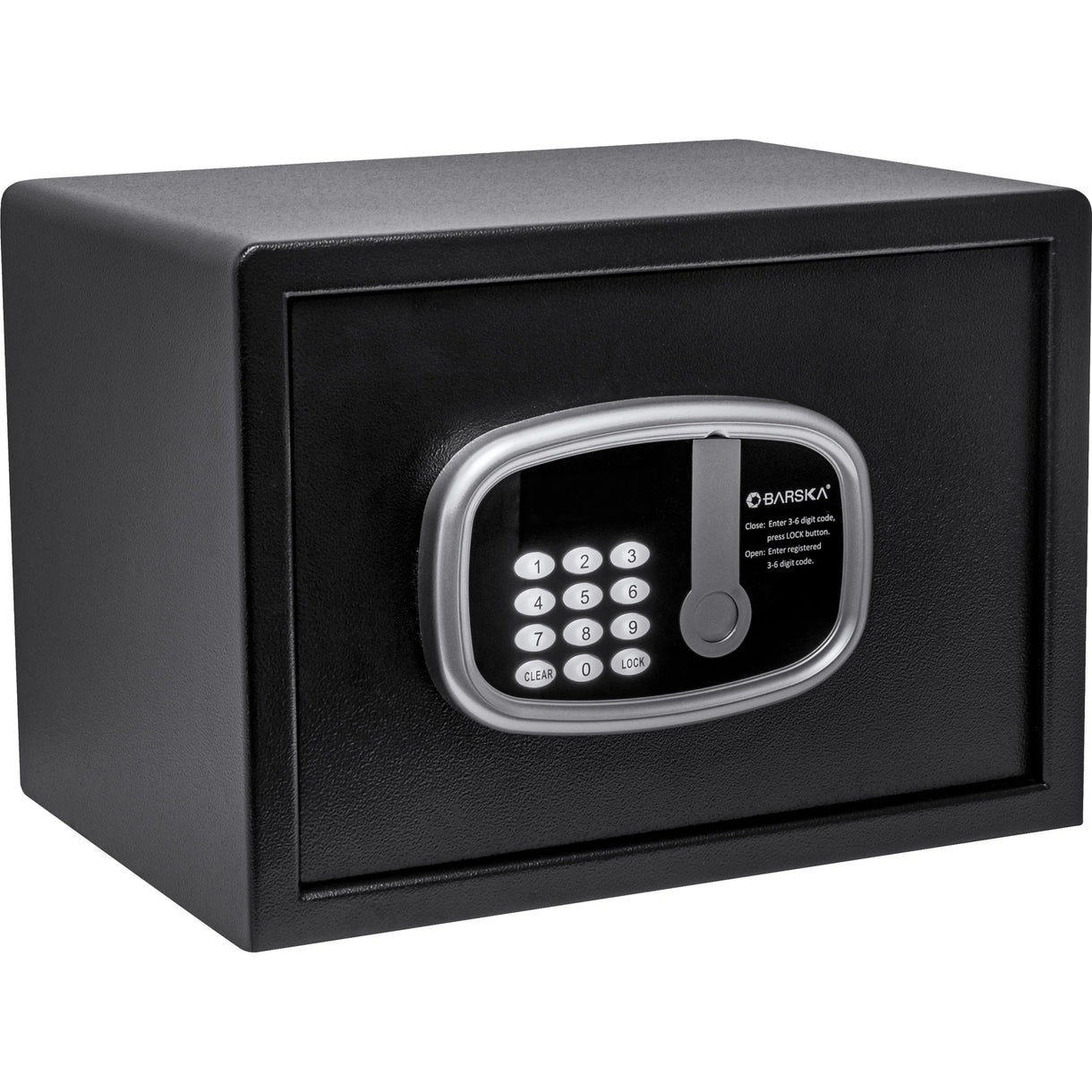 Barska HS13398 0.58 Cu. ft Compact Hotel Safe with Audit Trail Capacity