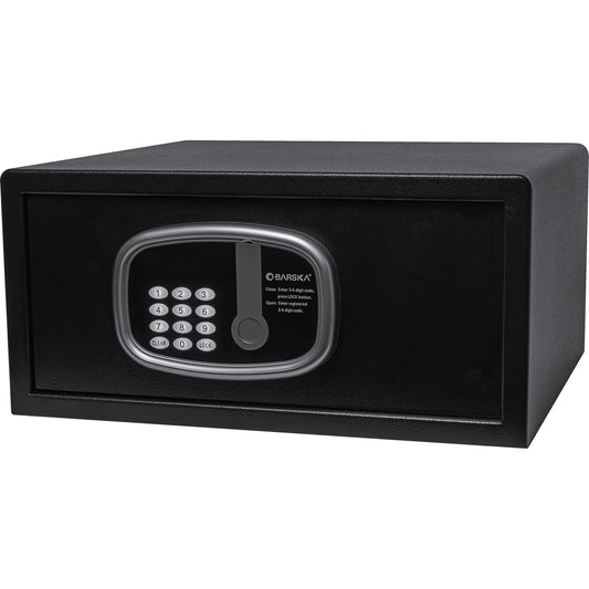 Barska HS13400 0.84 Cu. ft Laptop Hotel Safe with Audit Trail Capacity