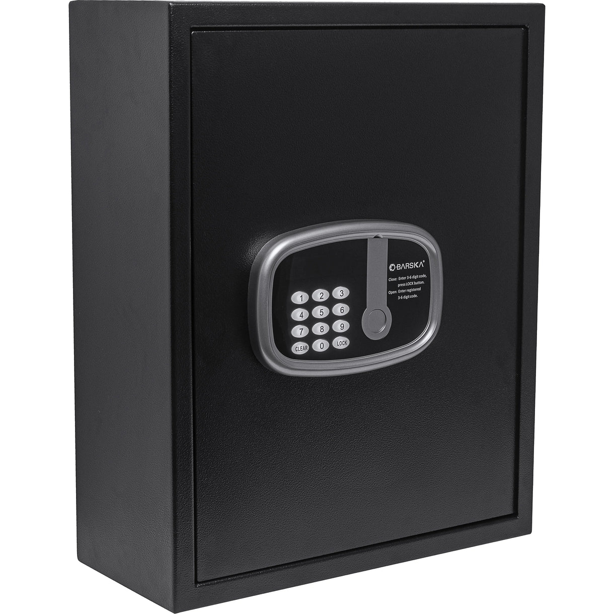 Barska HS13410 0.8 Cu. ft Wall Hotel Safe with Audit Trail Capacity