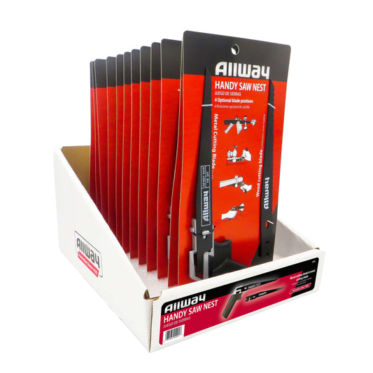 Allway HSN-DSP 12-Piece Handy Saw Display