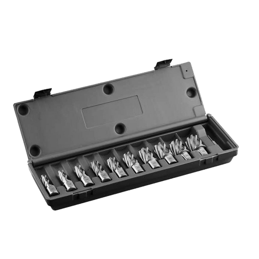 Euroboor HCS.KIT/9 Cutter Kit, Hss, Dmin 9/16", Dmax 13/16".
