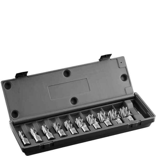 Euroboor HSS.KIT/10S-I1 Cutter Kit, Hss, Doc 1", Dmin 9/16", Dmax 1".